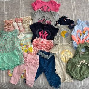 Baby girl 0-3M bundle